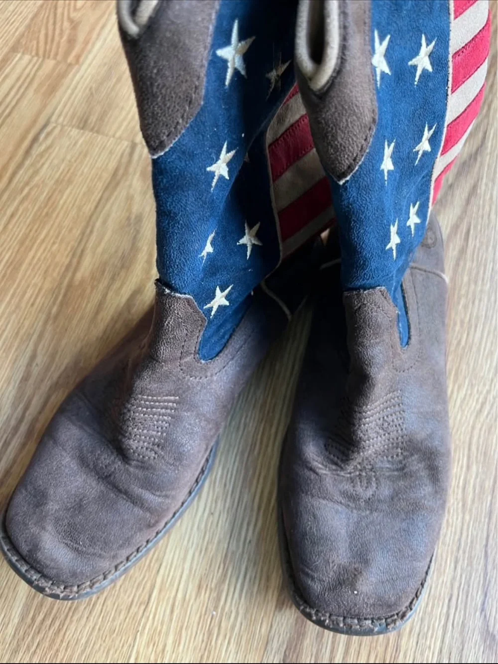 Roper Tan Kids' Boot Interior Label